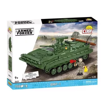 Construction set Cobi Blocks BMP-1 758 pieces - scale model building bricks