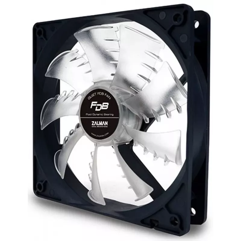 Zalman ZM-F3 FDB(SF) computer cooling system Computer case Fan 12 cm Black, Transparent