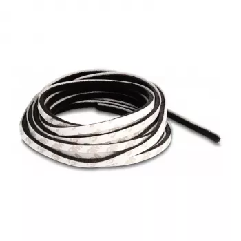 DeLOCK Brush Strip self-adhesive 5 mm length 5 m black
