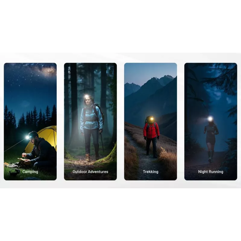Headlamp Nitecore NU25 MCT UL rechargeable lightweight 400 lm multi-color temperature