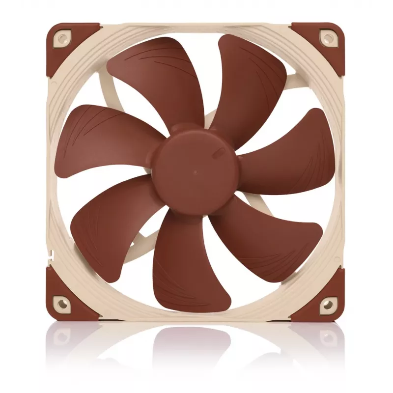Fan Noctua NF-A14 140 mm PWM 5 V 1.3 W Bronze/Beige, 1500 RPM, 140.2 m³/h, 24.6 dB