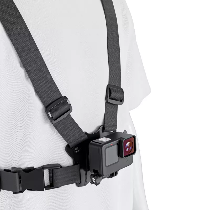 Chest harness smartphone holder MACLEAN MC-294 adjustable fit lightweight for hands-free use