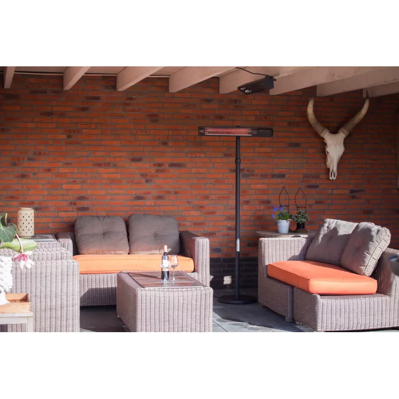 SUNRED | Heater | RD-DARK-25S, Dark Standing | Infrared | 2500 W | Black | IP55