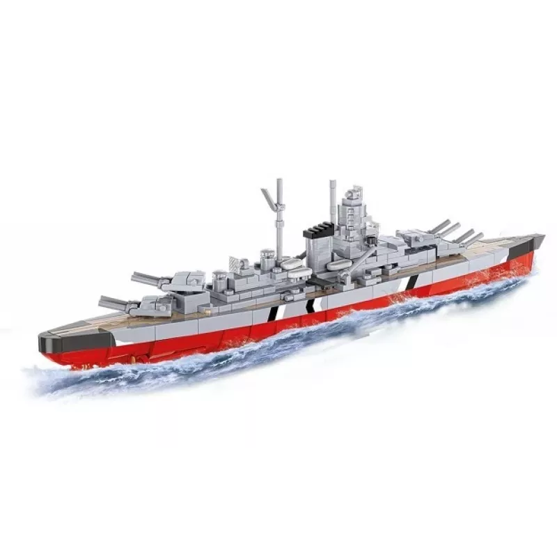 Construction set Cobi Battleship Bismarck model, 590 pieces