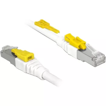 Networking Cable DeLOCK 85335 RJ-45 Cat6a 5m White