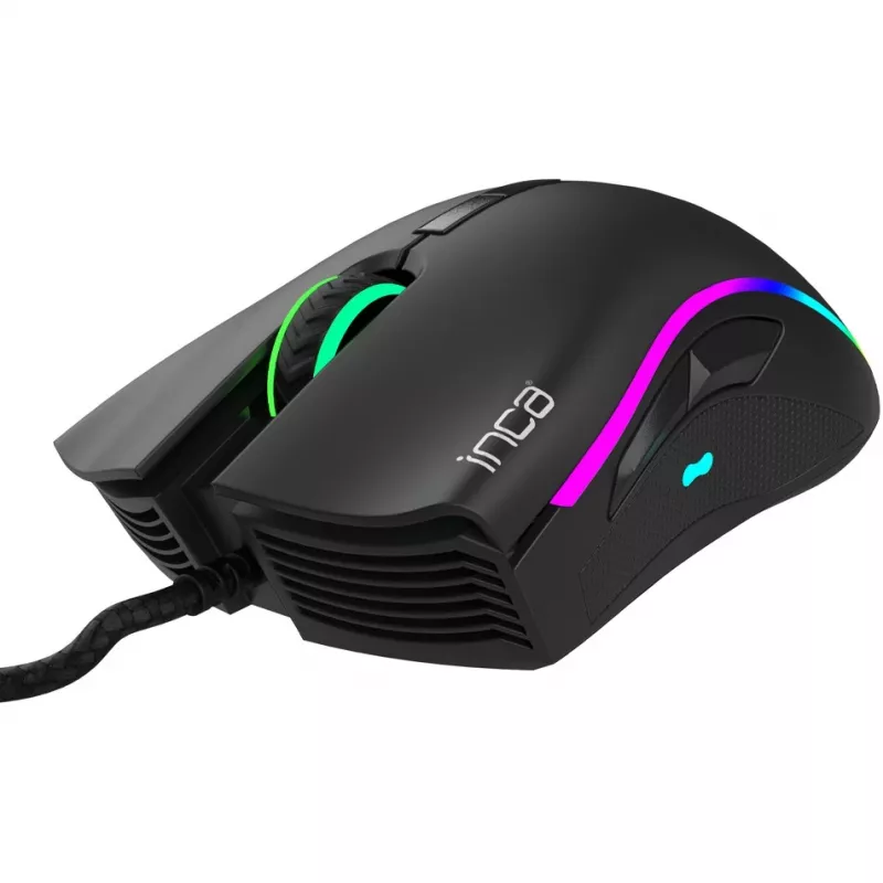 INCA Cian INCA ANAHITA RGB MACRO KEYS PROFESSIONAL GAMING MOUSE