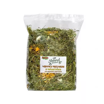 Treat for rodents and rabbits Alegia Meadow Treat with Marigold 160 g — plant-flavored, gluten- and sugar-free, solid food