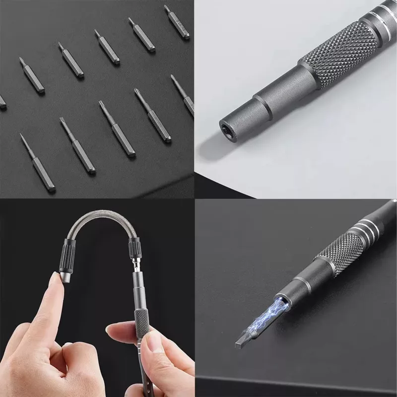 Precision Screwdriver Set Extralink EX.21465 — Magnetic 128-in-1 Bits Kit