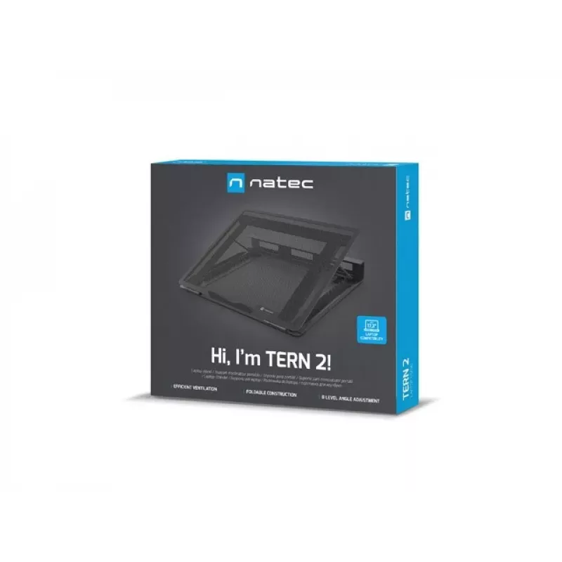 NATEC NPL-2271 laptop stand Black 43.9 cm (17.3)