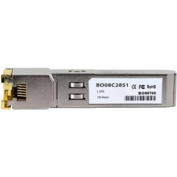 SFP copper transceiver BlueOptics BO08C28S1 1000 Mbit/s Gigabit Ethernet, RJ45
