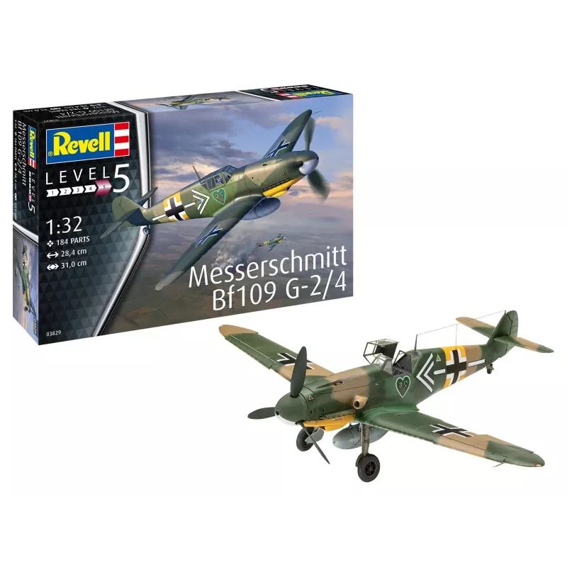 Plastic model Messerschmitt BF 109G-2/4 1/32