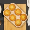 Muffin Maker Russell Hobbs RH02151GEU7 Gold non-stick surface, countertop electric muffin tray