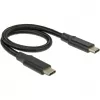 SSD enclosure DeLOCK 42615 Black M.2