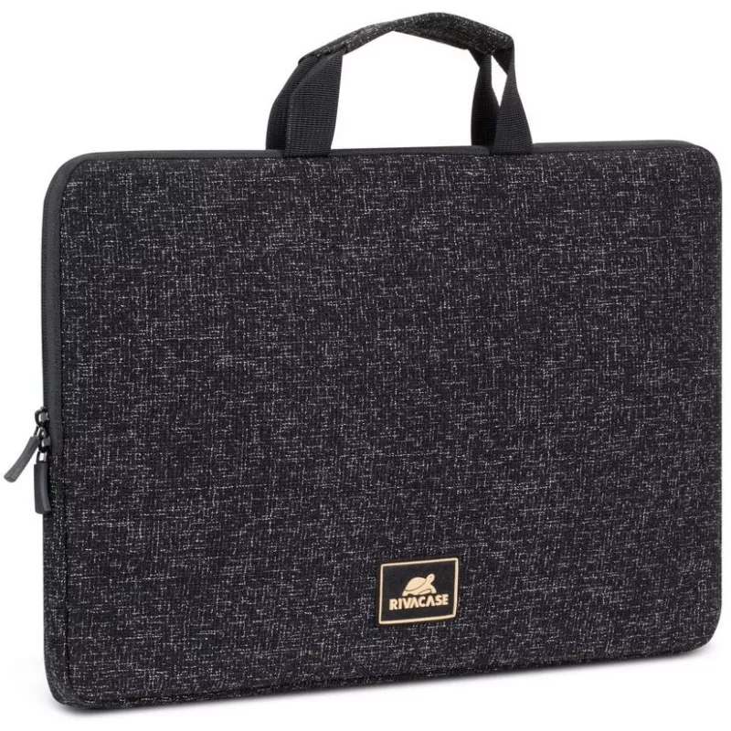 Sleeve case Rivacase 7915 39.6 cm (15.6 inch) Black White