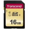 Flash Memory Transcend 16GB SDHC UHS-I 500S