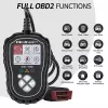 OBDII diagnostic tester QOLTEC ProLine 50685 — vehicle OBD-II scanner for 8V/25V systems