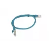 Networking cable LANBERG RJ-45 Cat5e PCU5-10CC-0050-B, 0.5 m, U/UTP, CCA, blue