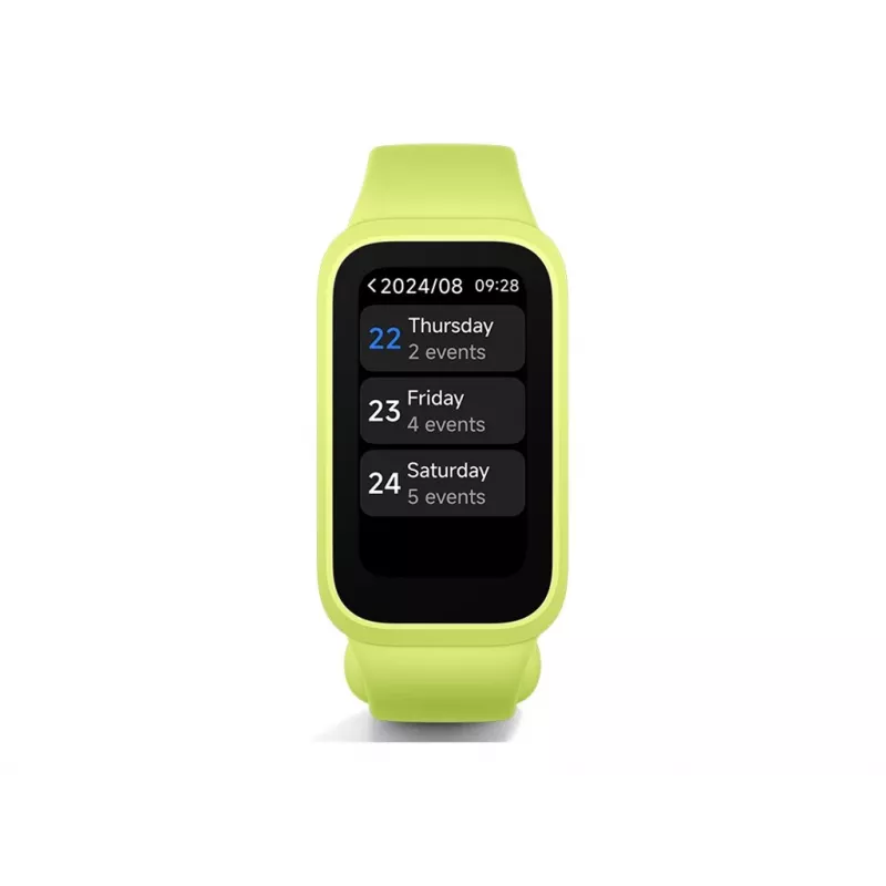 Fitness tracker band Xiaomi 9 Active Green — heart rate monitor, activity tracker, model 70783