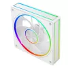 Case fan MODECOM VOLCANO LOOP 120 ARGB Reverse Fan White 120 mm, PWM, 400–1400 RPM