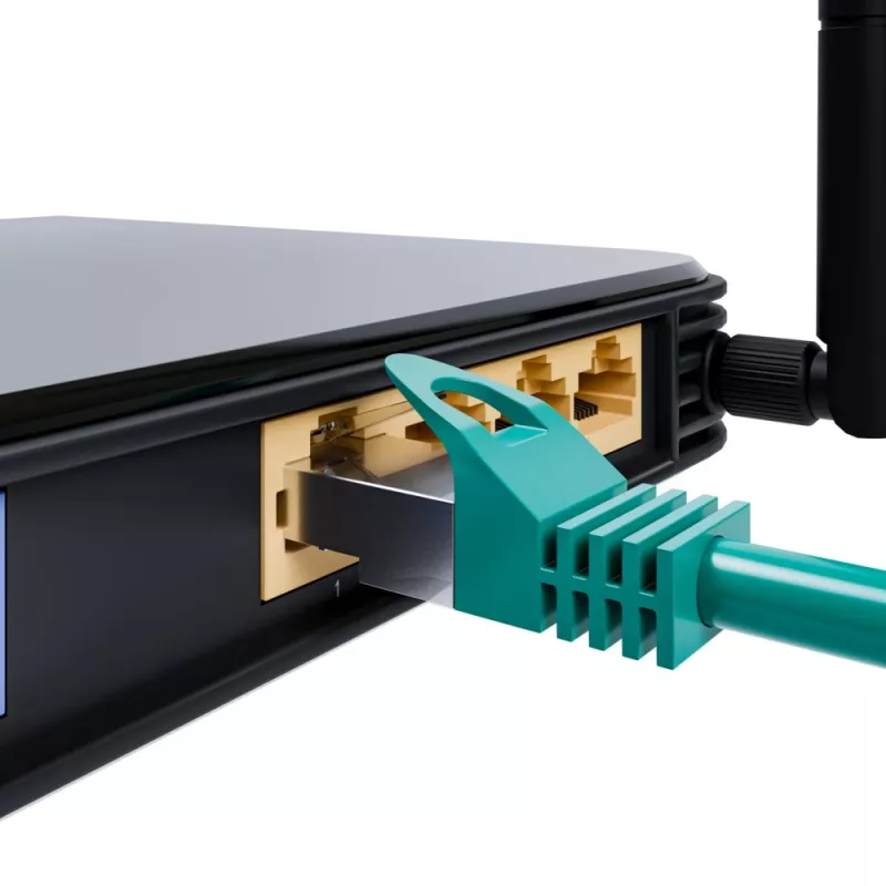 LAN Patchcord Extralink Cat.6 FTP 1m