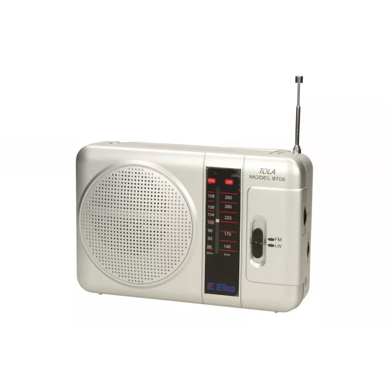 Portable Radio Eltra TOLA 3 Analog Silver