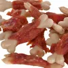 Dog treats PETITTO duck & calcium cubes, 500 g — natural adult dog treats, protein 24%, fat 2.5%