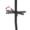 TV floor stand MACLEAN MC-494 for 32 inch–70 inch TVs, VESA up to 400×400 mm, max load 40 kg, tilt 70°