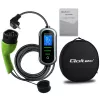 Electric vehicle charger QOLTEC EV car charger w/ adjust. Type2 2in1 3.5kW – compact AC charger, Type 2, 3.5 kW