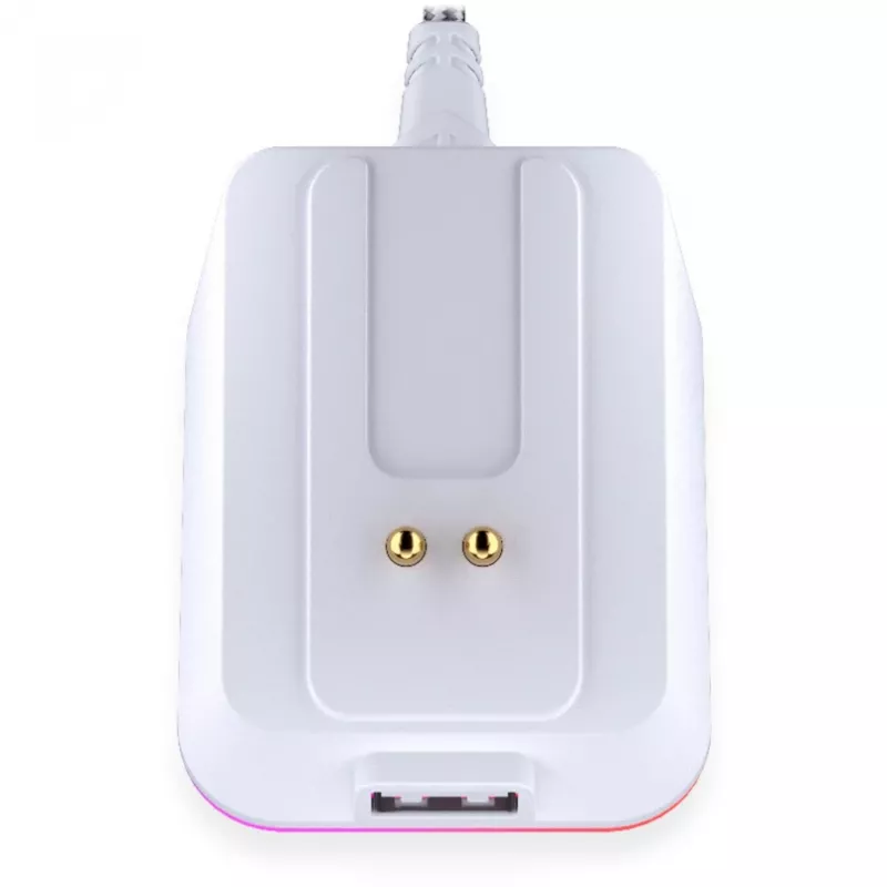 ENDORFY Mouse Dock Onyx White, Charging Dock for LIV Wireless Mouse