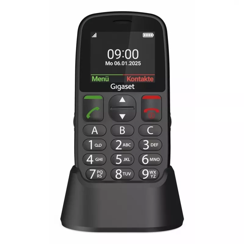 Siemens GL395 Black mobile phone 5,6 cm / 2.20 - 0.30 Mpx Camera (S30853-H1230-R101)