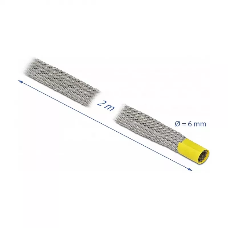 Cable Sleeve DeLOCK 20787 Grey