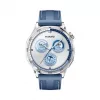 Smartwatch HUAWEI WATCH GT5 46mm — 1.43 inch AMOLED, GPS, 524 mAh, stainless steel case, blue woven band