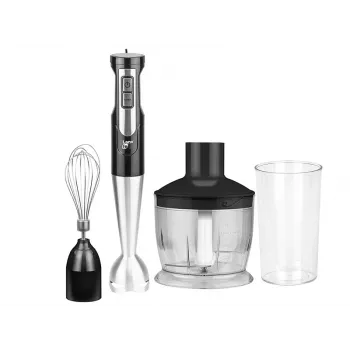 Hand Immersion Blender LAFE BRK-003A, 800W, black/silver, stainless steel blade, 0.6 L bowl, 0.5 L jug