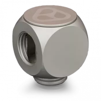 Thermal Grizzly DeltaMate Rotary T – water-cooling fitting, Matt Nickel, 1 pcs. (TG-DM-FIT-0204)