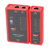 Network cable tester Unit UT681L for RJ45 and RJ11 connectors, continuity and wiring check