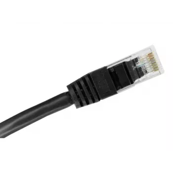 Alantec KKU5CZA1 networking cable Black 0.25 m Cat5e U/UTP (UTP)