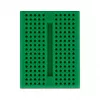 Breadboard DELOCK 18321 — solderless prototyping board, plastic, 36×46×10 mm, green