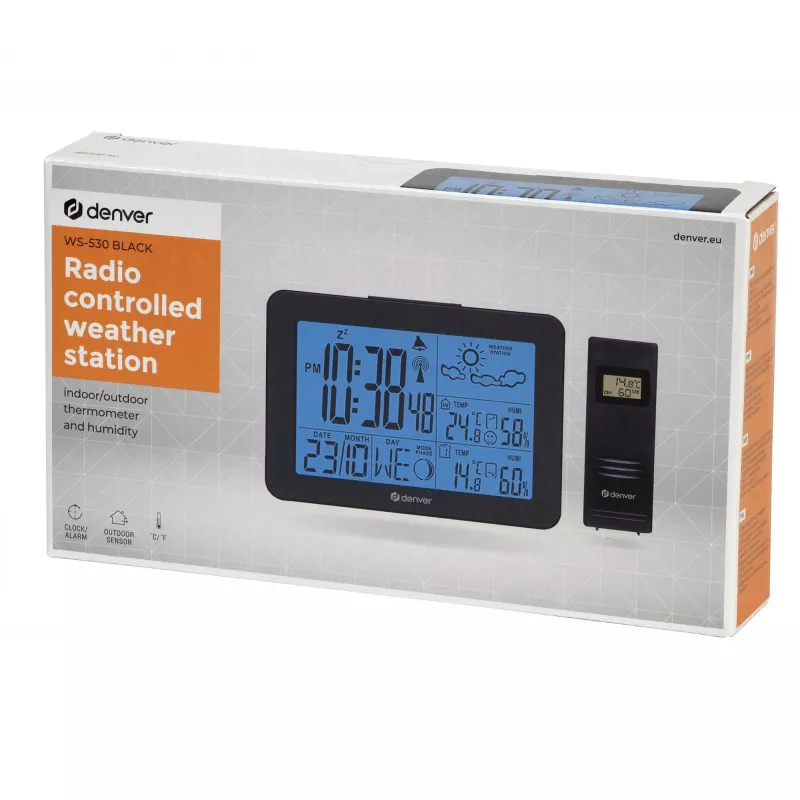 Digital weather station Denver WS-530BLACK