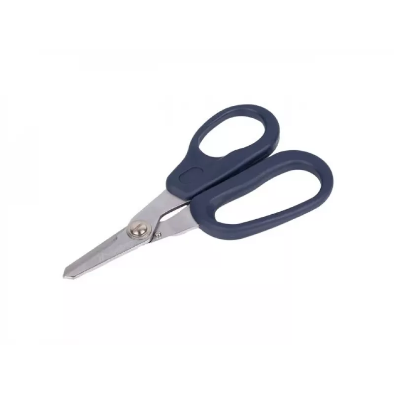 Electrician's scissors LANBERG NT-0106, stainless steel blades, blue, 58 g