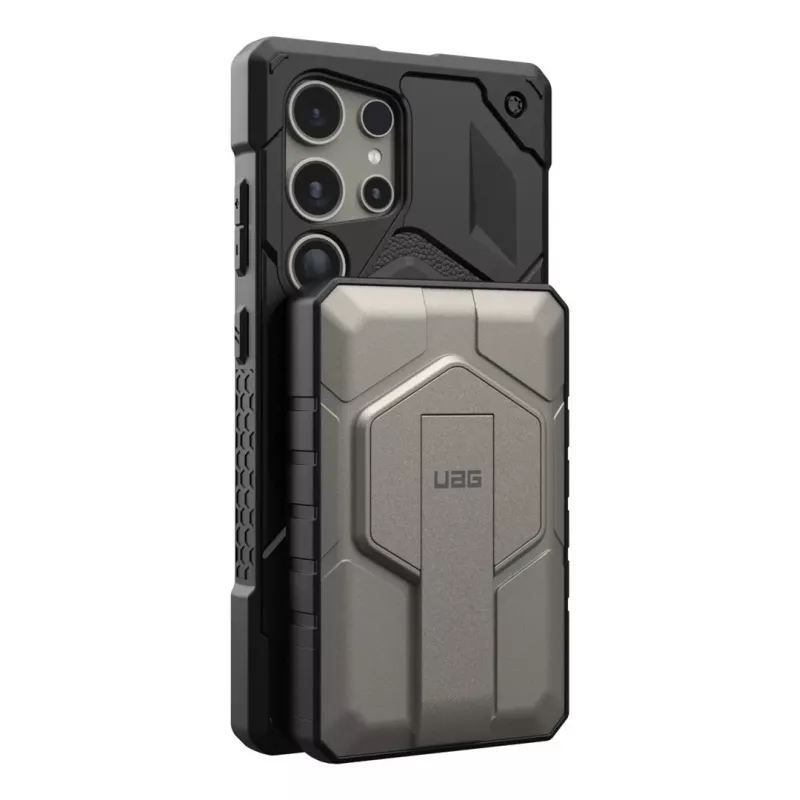 Urban Armor Gear 9B4411114036 power bank 10000 mAh Wireless charging Black, Titanium