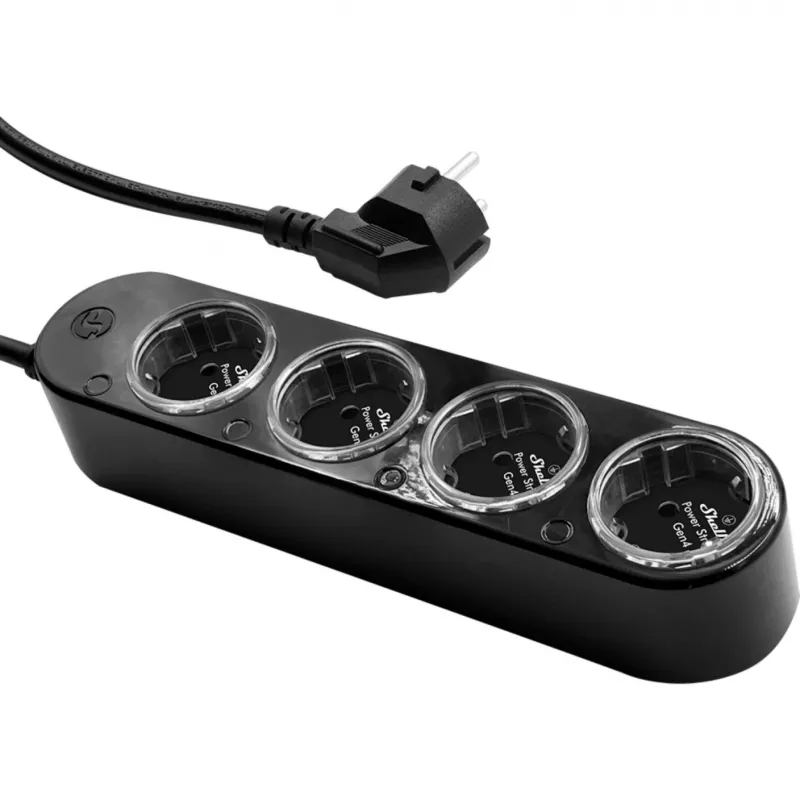 Power strip Shelly Plug & Play PS4 Gen4 — 4 outlets, 12A per outlet