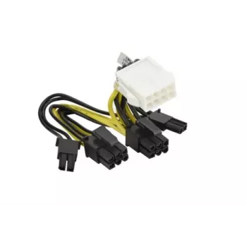 0.05m 8-pin to 2x 6+2-pin GPU Cable G291-281 CBL-PWEX-1040