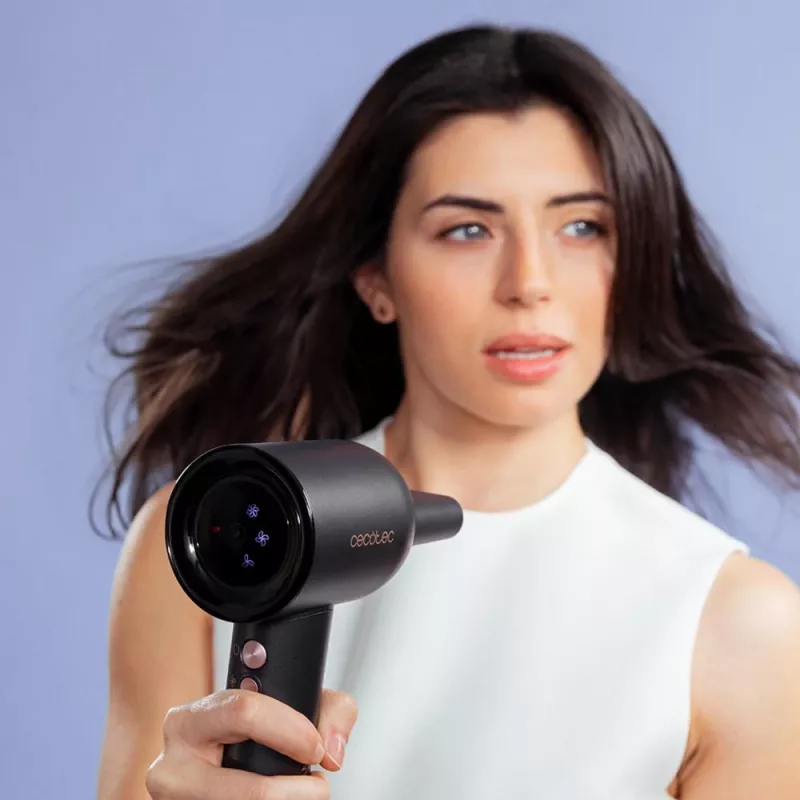 Cecotec Bamba IoniCare RockStar Nano IonTech hair dryer 1600 W, black
