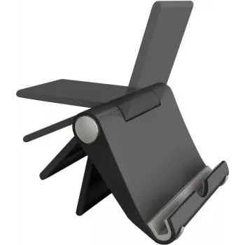 Tablet and Smartphone Holder Renkforce 29215c23a — adjustable, black