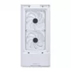 MidiTower PC case Lian Li LANCOOL 207 — white, transparent panel, supports ATX/MicroATX/MiniITX, no PSU