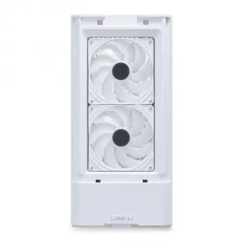 MidiTower PC case Lian Li LANCOOL 207 — white, transparent panel, supports ATX/MicroATX/MiniITX, no PSU