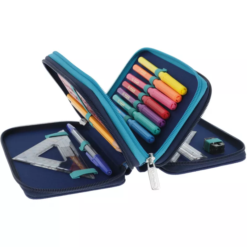 Herlitz TriCase Deep Ocean 31 pcs Blue Polyester 190x70x115 mm