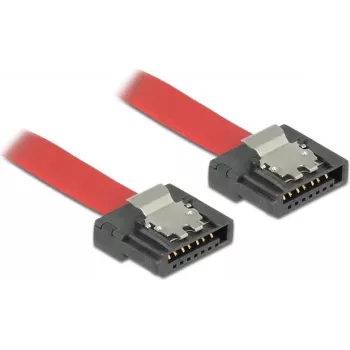 SATA Cable DeLOCK 0.7m SATA III 7-pin Red