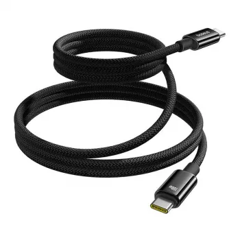 USB-C to USB-C charging cable Baseus Tungsten Gold 100W 1 m, black, nylon