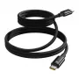 USB-C to USB-C charging cable Baseus Tungsten Gold 100W 1 m, black, nylon